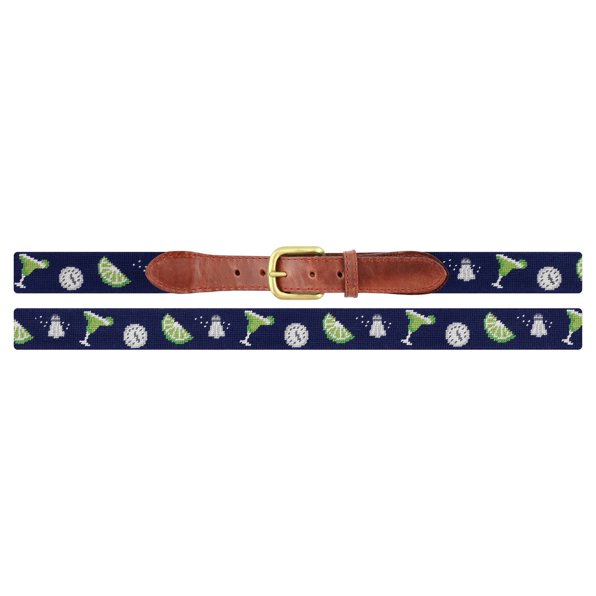Margaritaville 5 O'Clock Somewhere Pattern Needlepoint Belt by Smathers & Branson main image 1