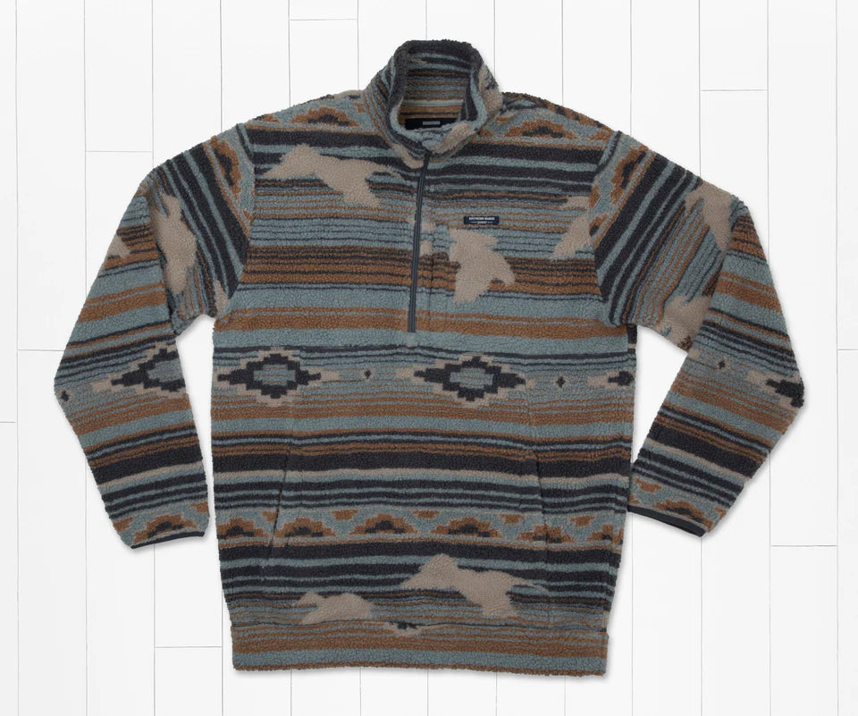 Matagorda Rustic Fleece Pullover High Pines Outfitters