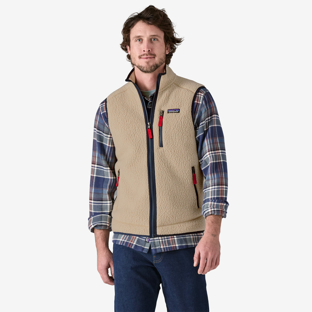 Men's Retro Pile Fleece Vest