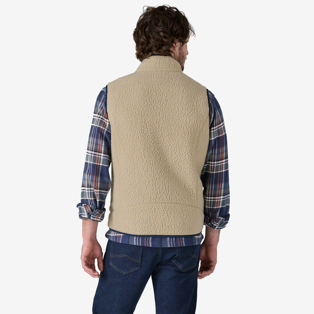 Men's Retro Pile Fleece Vest