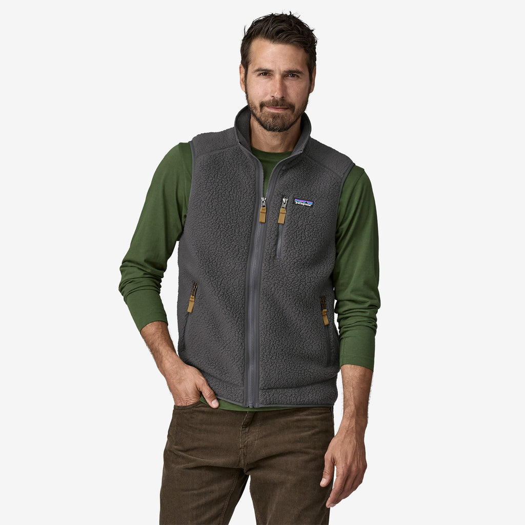 Men's Retro Pile Fleece Vest