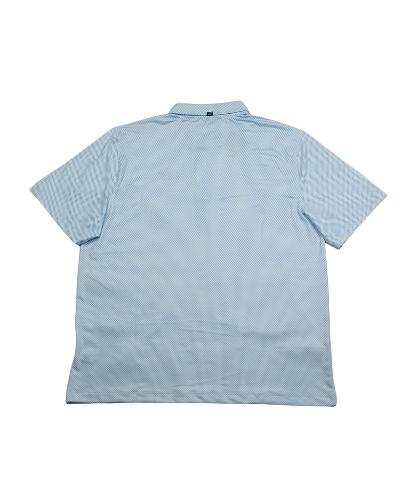 Cutter & Buck Auburn Pike Eco Symmetry Print Stretch Recycled Mens Polo