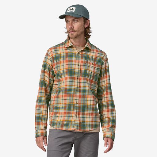 Men's Long-Sleeved Cotton in Conversion Lightweight Fjord Flannel Shirt