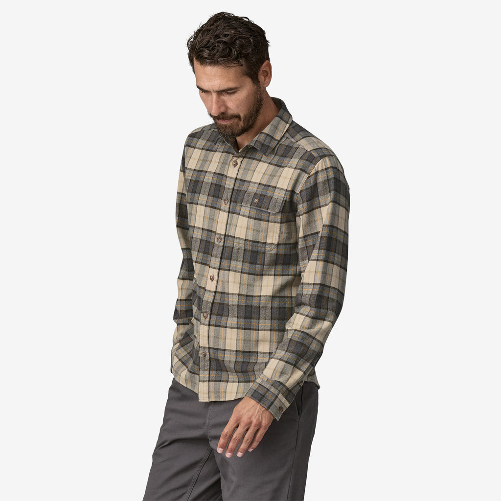 Men's Long-Sleeved Lightweight Fjord Flannel Shirt