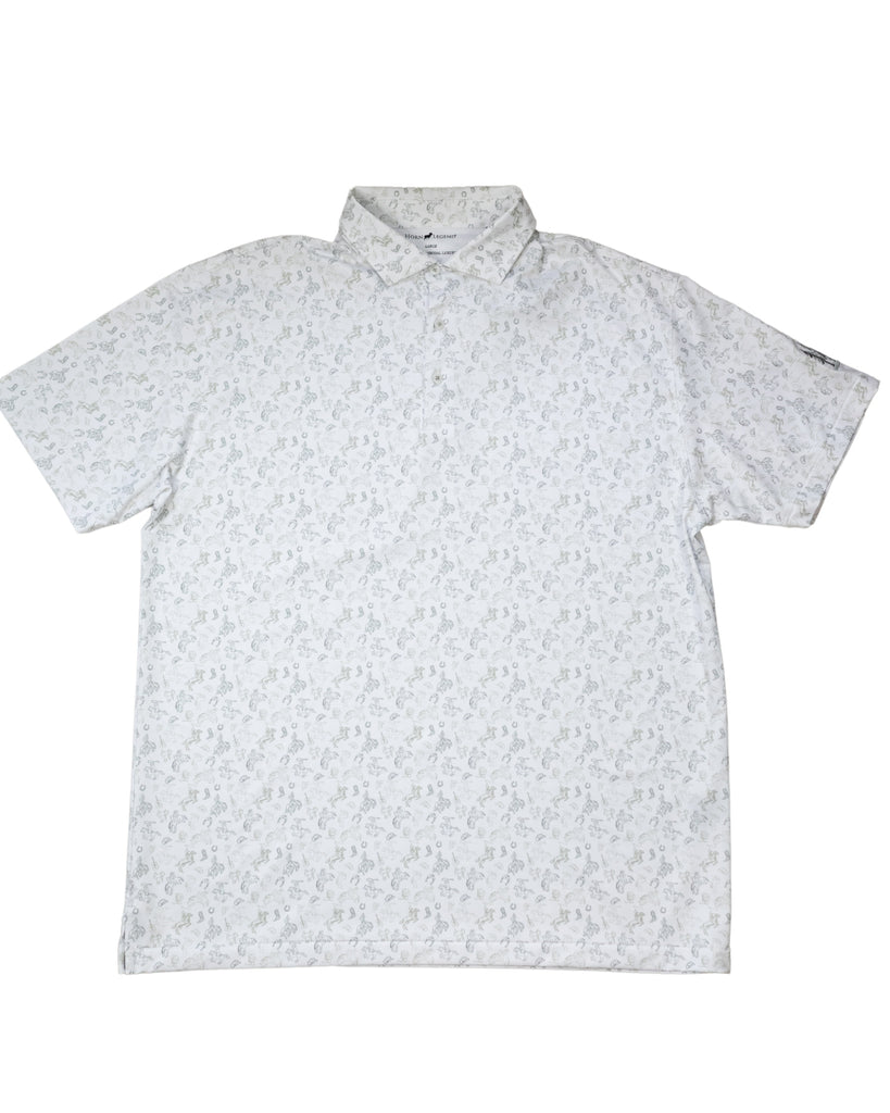 High Pines Printed Polo