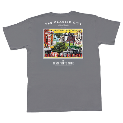 Classic City Establishments Short Sleeve Pocket Tee