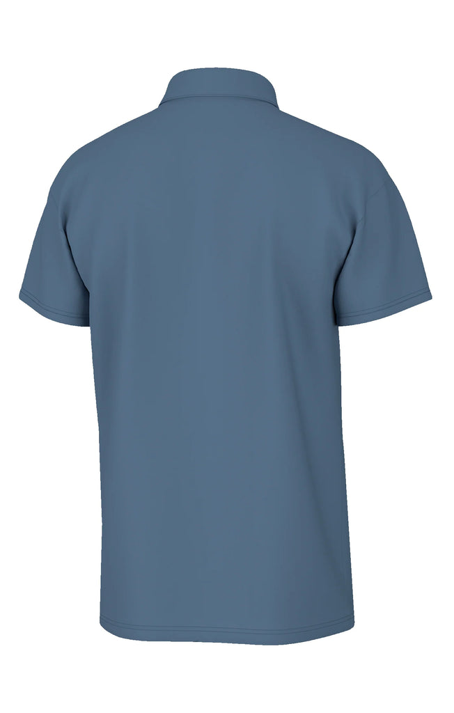 Charles 4-Button Pique Polo