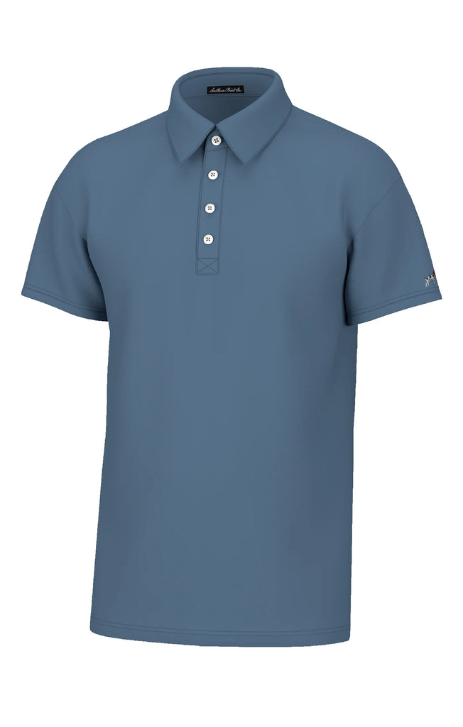 Charles 4-Button Pique Polo