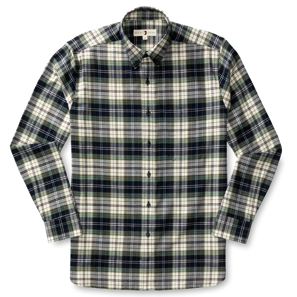 Becker Plaid Cotton Flannel Sport Shirt