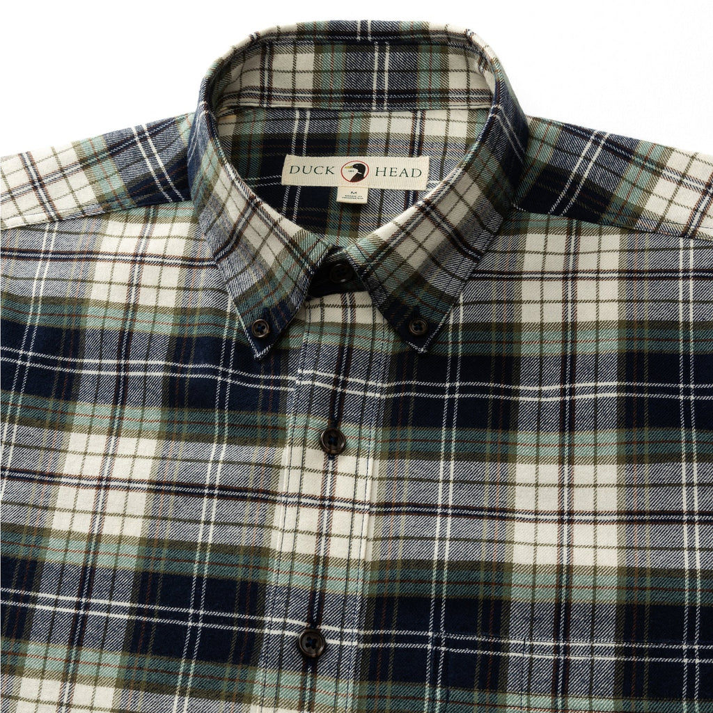 Becker Plaid Cotton Flannel Sport Shirt