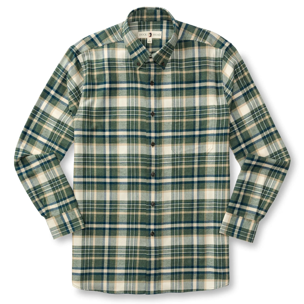 Stoker Plaid Cotton Flannel Shirt