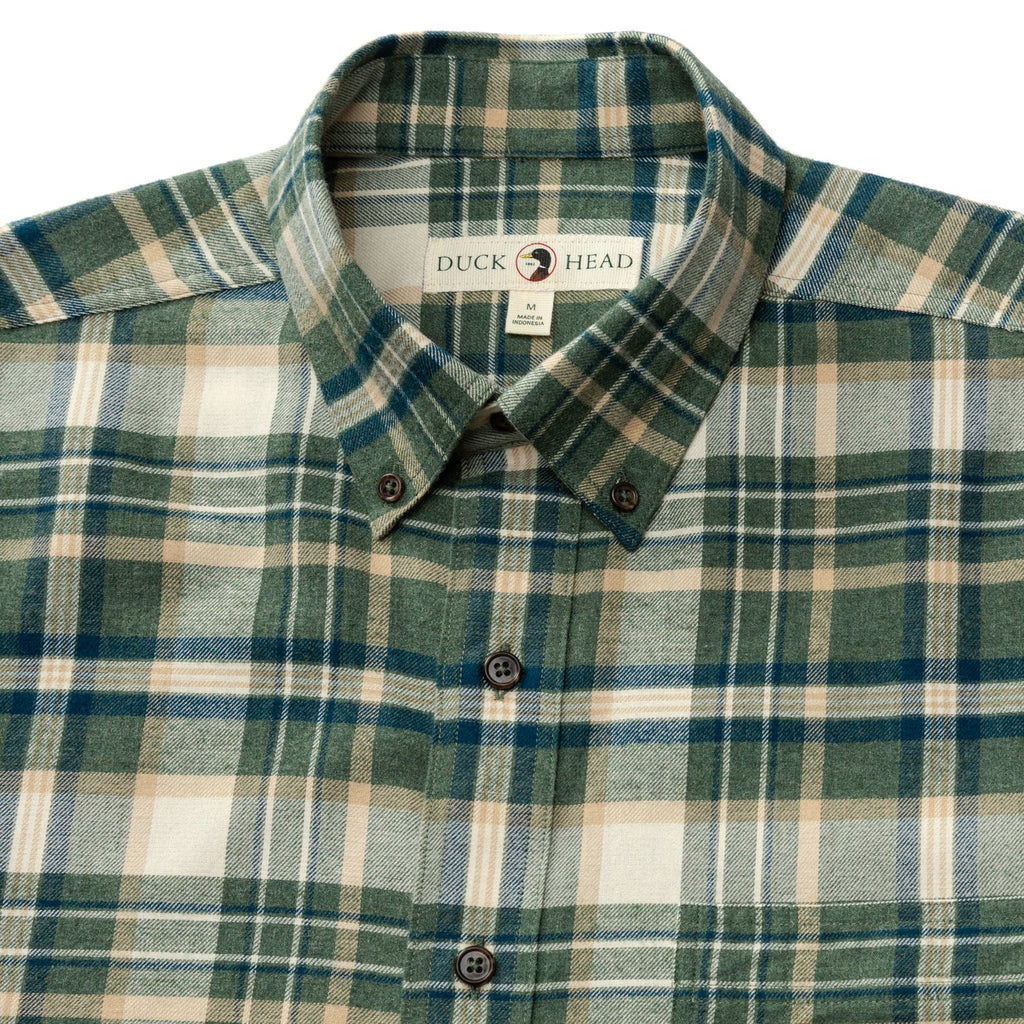 Stoker Plaid Cotton Flannel Shirt