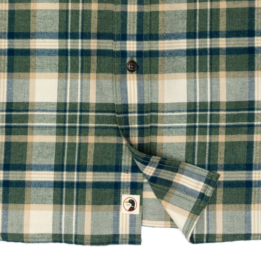 Stoker Plaid Cotton Flannel Shirt