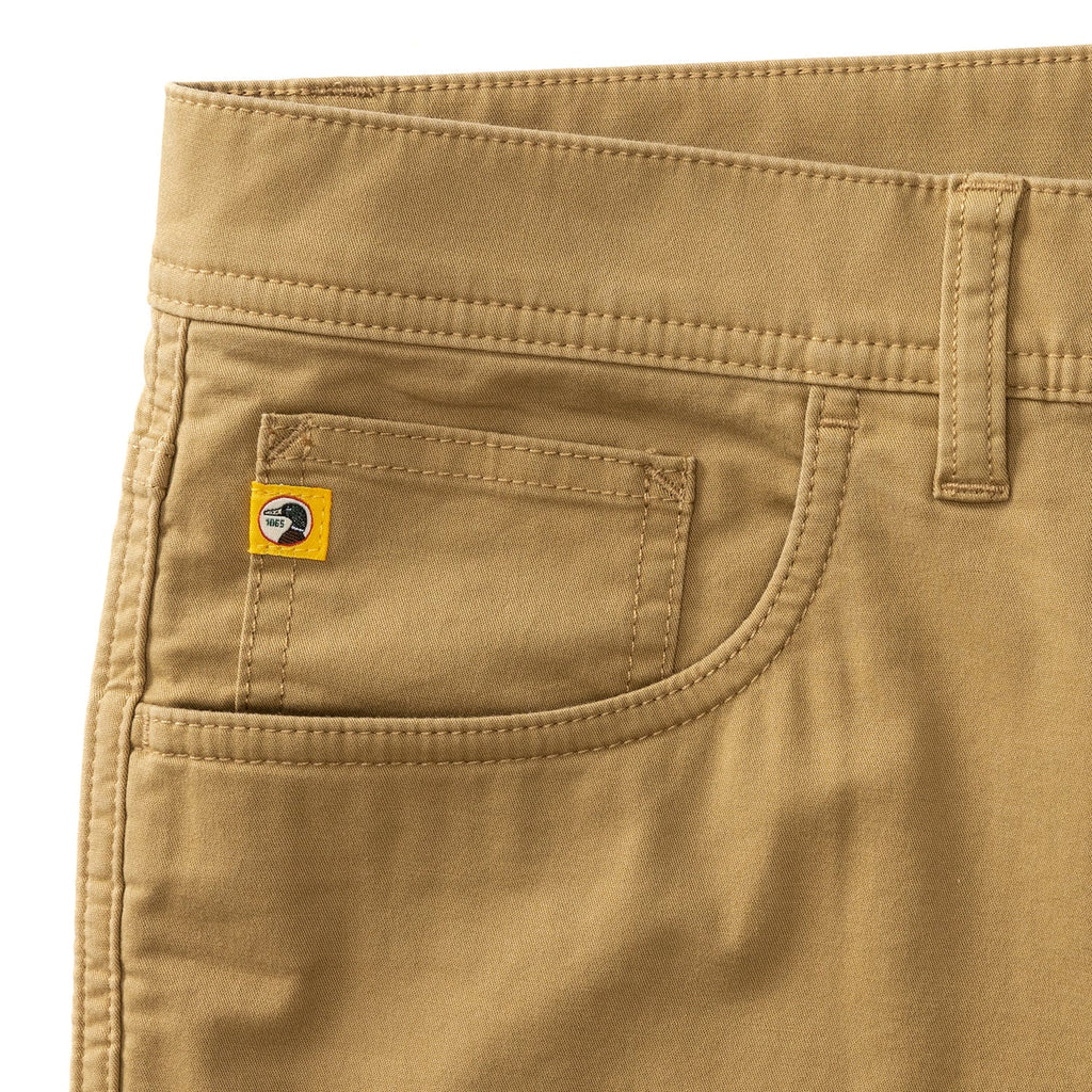 Shoreline Twill 5-Pocket Pant- Dark Khaki