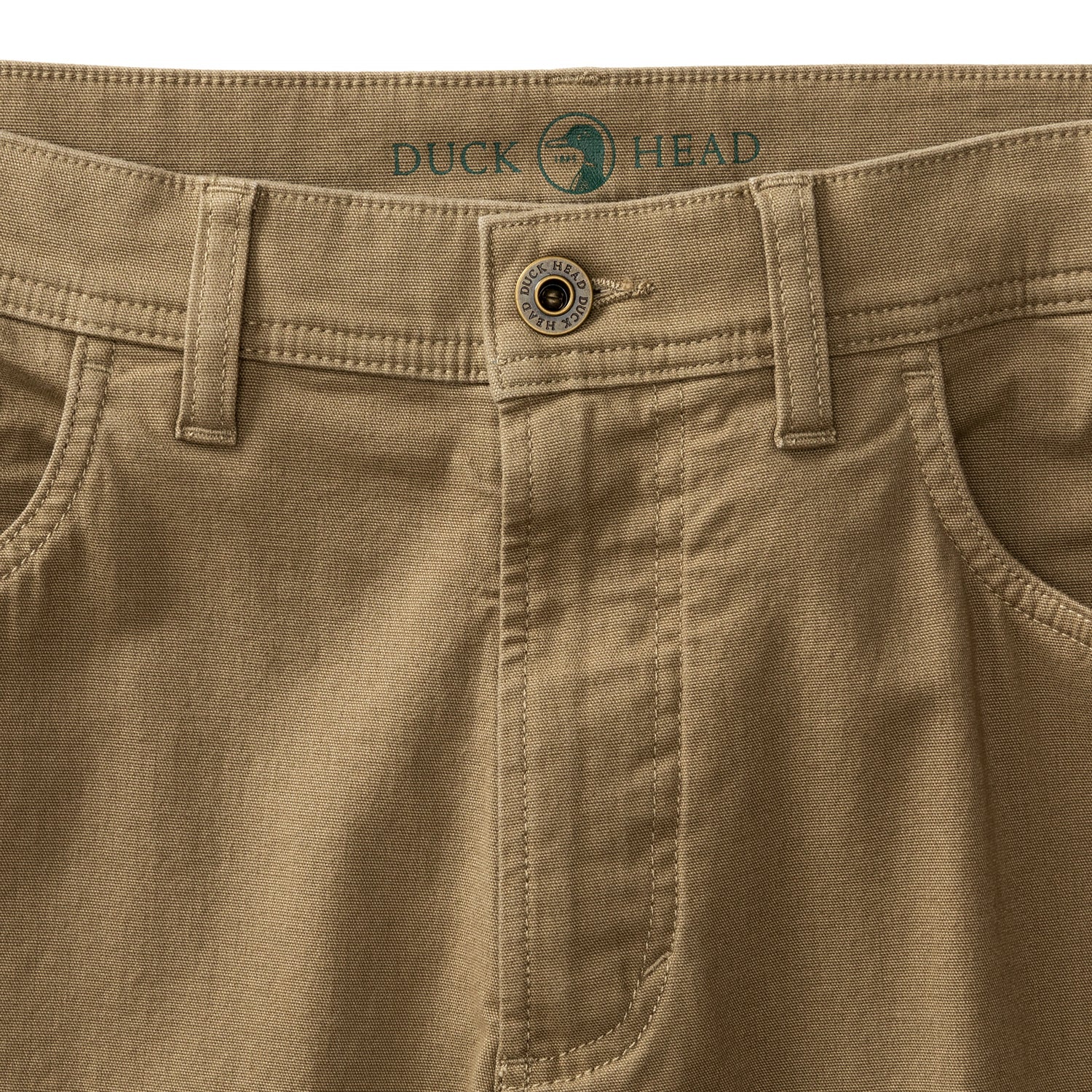 Pants- Canvas | Green 5-Pocket Pines High Pinpoint Covert Outfitters