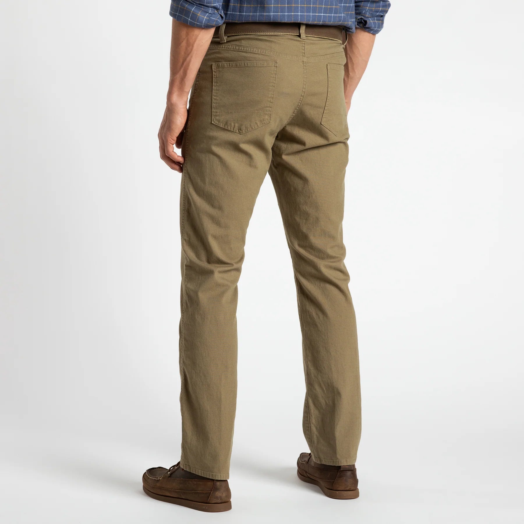 Pinpoint Canvas 5-Pocket Pants- Covert Outfitters Pines | Green High