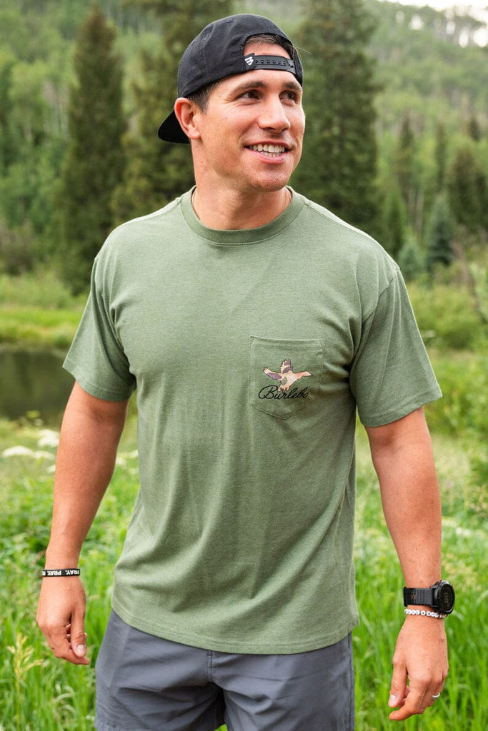 Ducks Flying In Short Sleeve Shirt