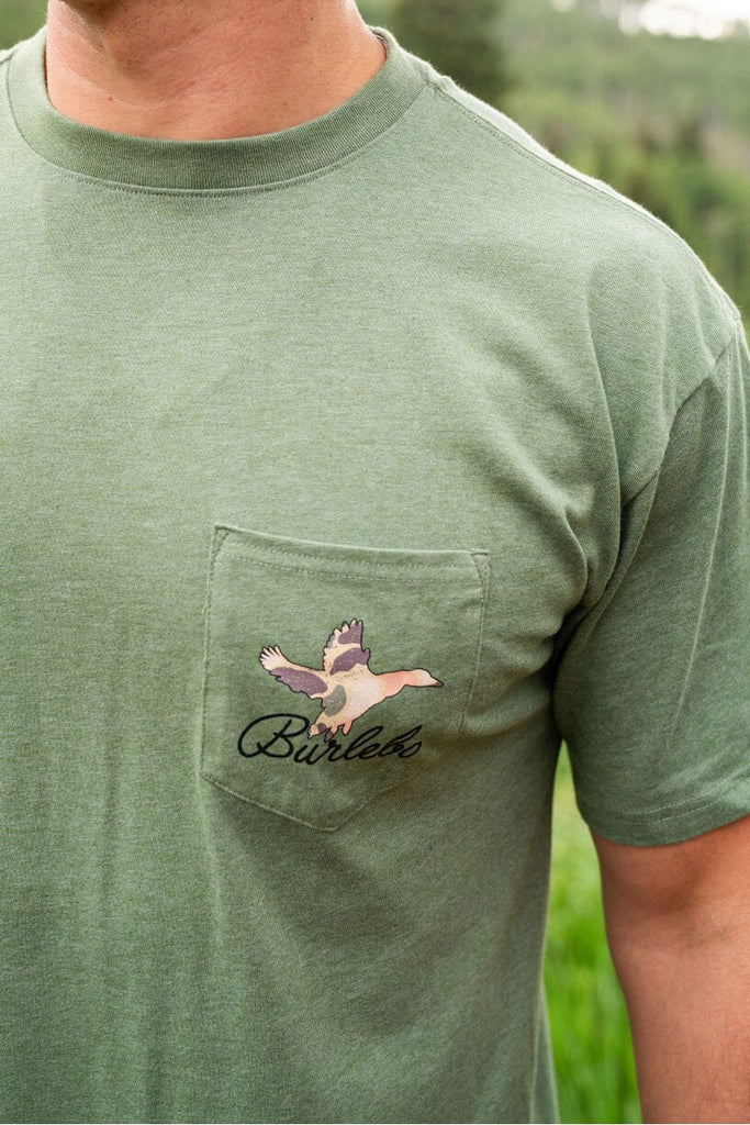 Ducks Flying In Short Sleeve Shirt