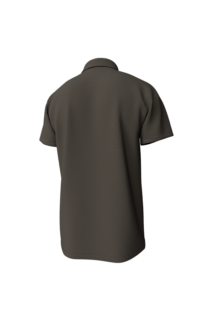 Hinton Stripe Performance Polo