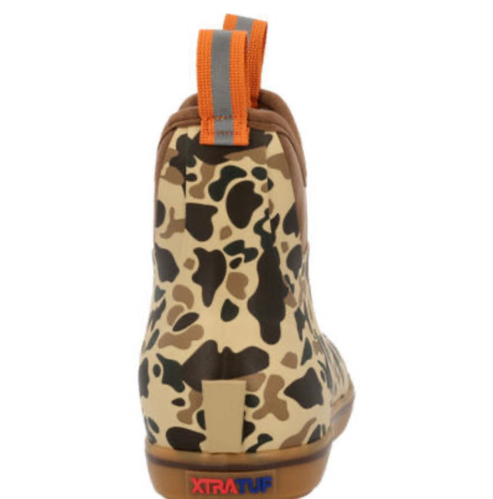 Men's 6 in Duck Camo Ankle Deck Boot