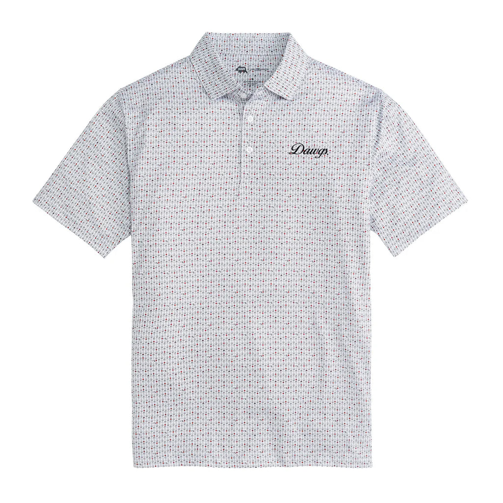 Dawgs Vintage Script Tailgate Games Performance Polo