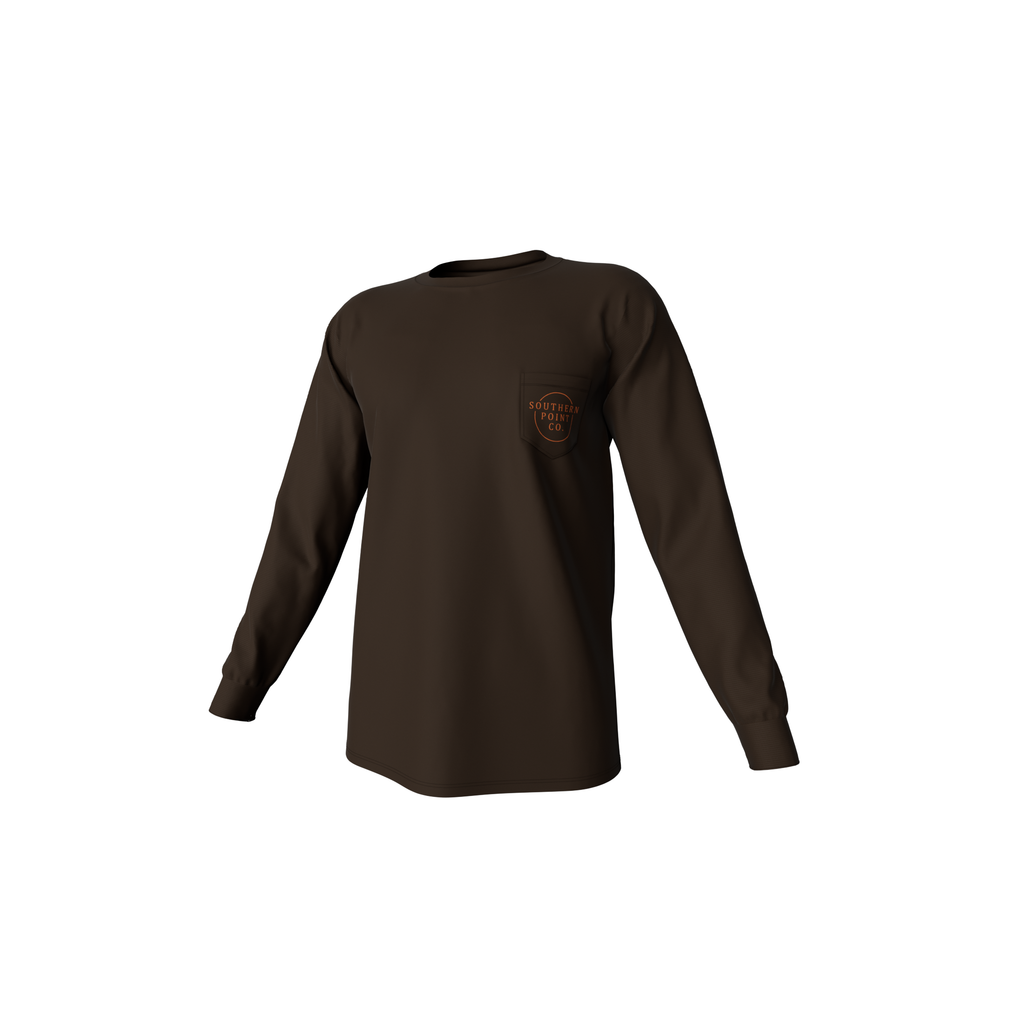 VINTAGE CIRCLE GREYTON LONG SLEEVE POCKET TEE