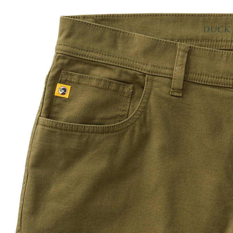 Classic Fit Pinpoint Canvas Five-Pocket
