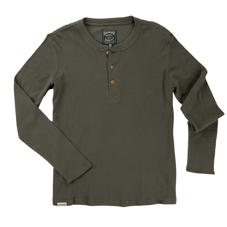 Maverick Henley Long Sleeve Shirt