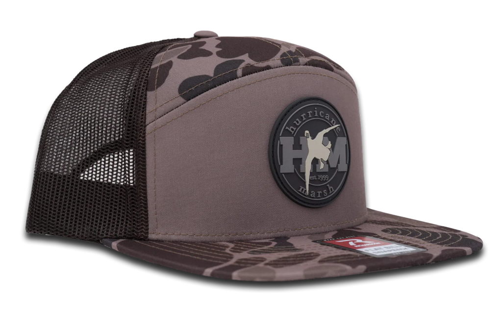 Shadow Duck Richardson 7 Panel Duck Camo Hat