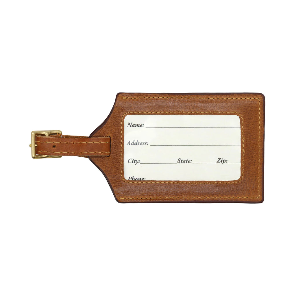 Dancing Bear Tie Dye Luggage Tag