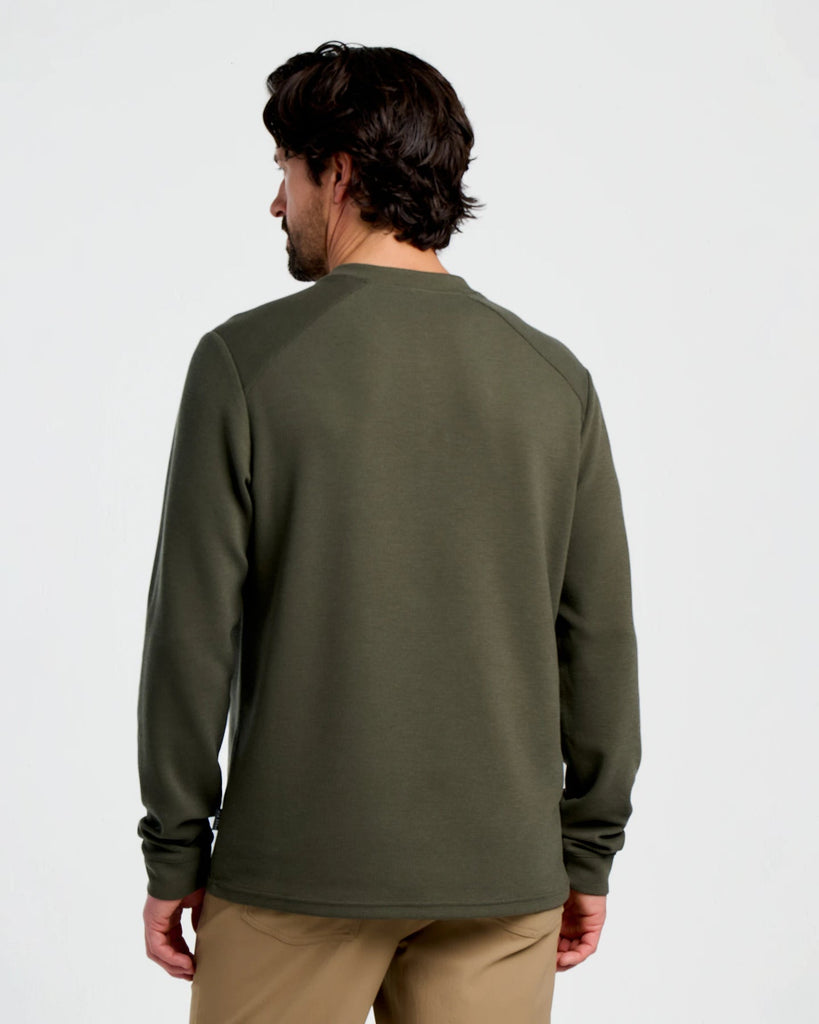 Men's Waffle Long Sleeve Henley