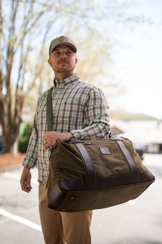 LBO Leather Duffle Bag