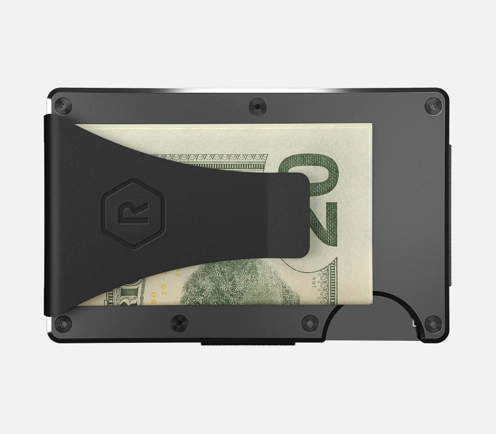 Aluminum Ridge Wallet- Money Clip