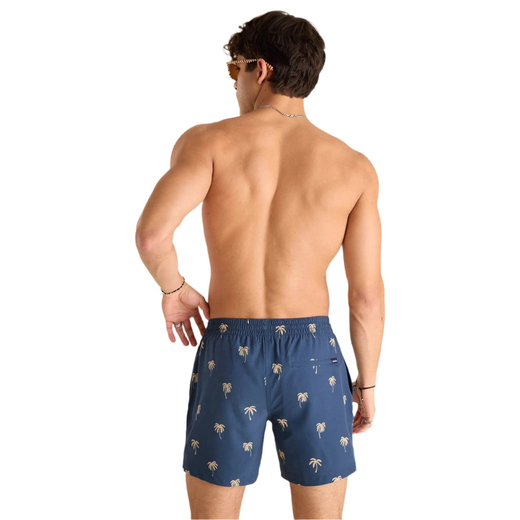 The Midnight Palms 5.5 (Classic Lined Swim Trunk)