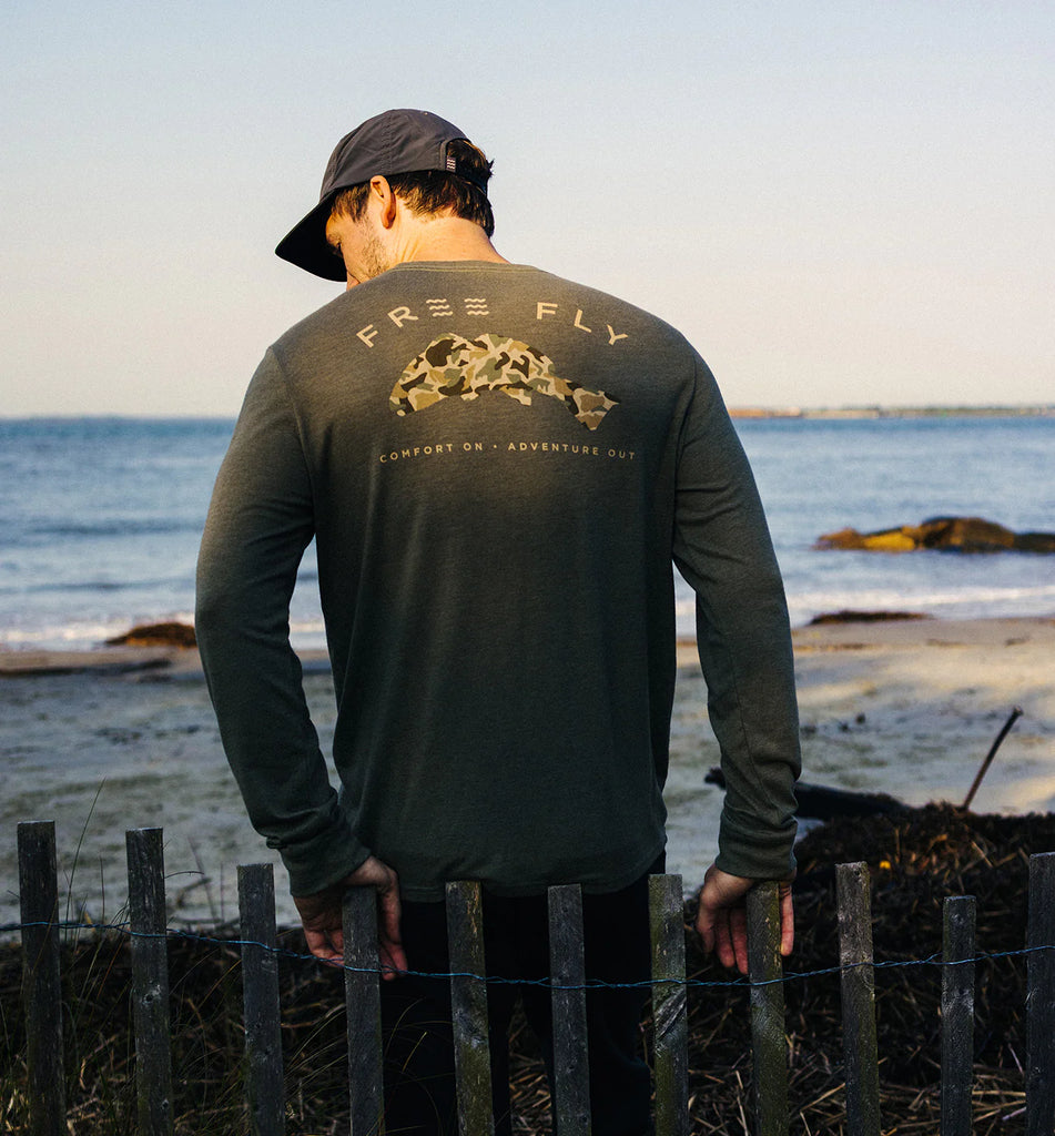 Redfish Camo Long Sleeve