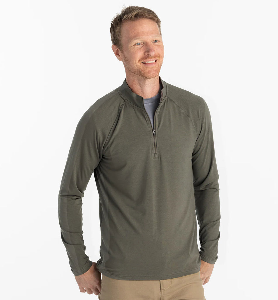 Men's Bamboo Flex Quarter Zip