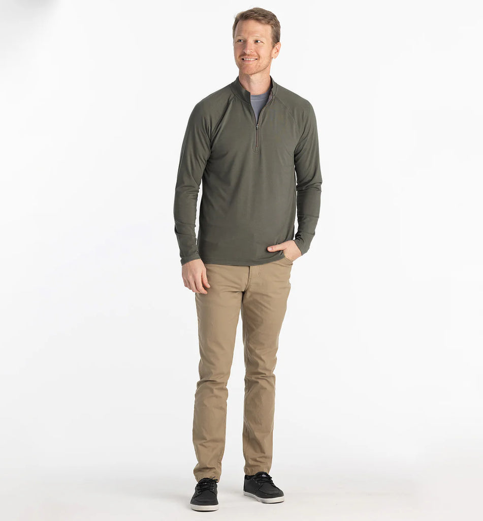 Men's Bamboo Flex Quarter Zip