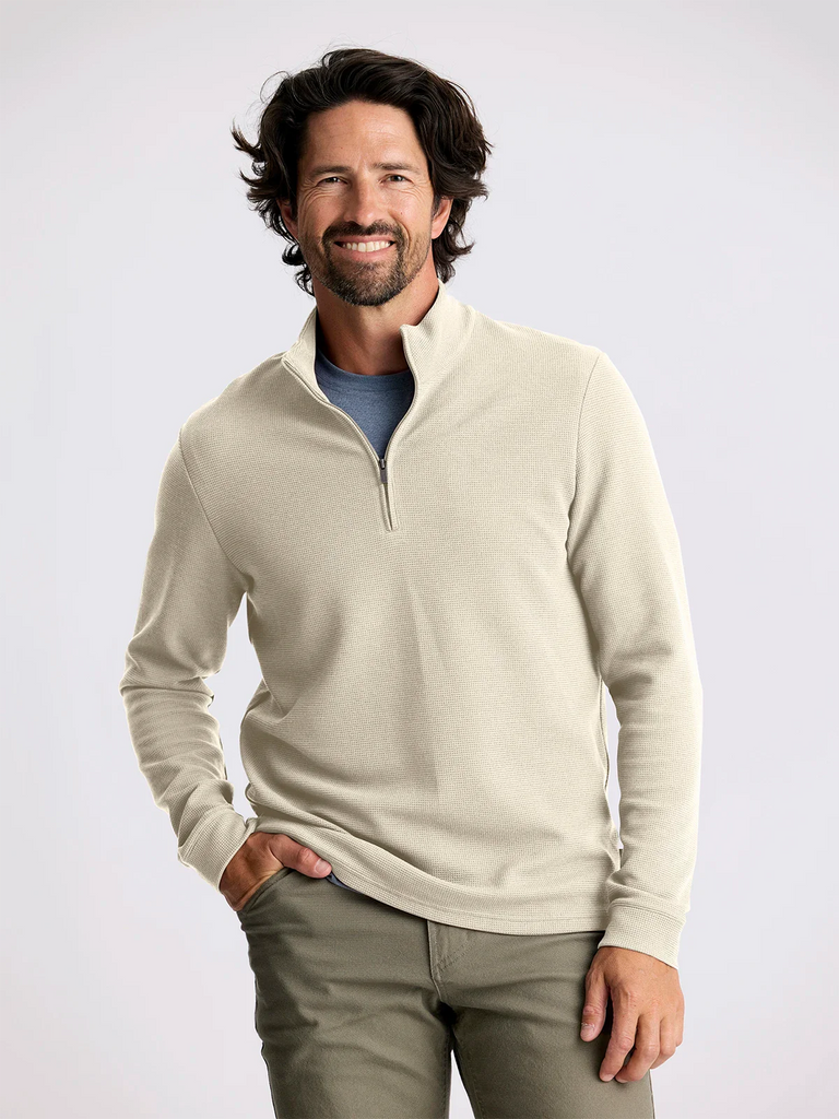 Men's Waffle Quarter Zip