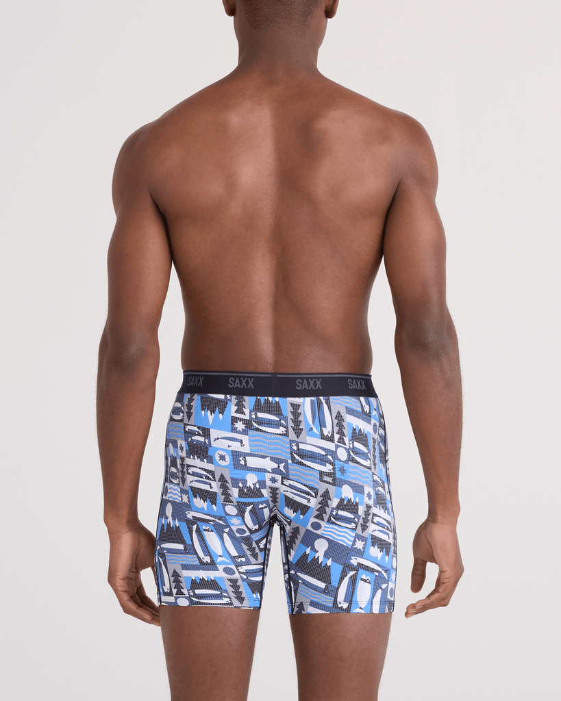 Quest Quick-Dry Boxer Brief Mesh