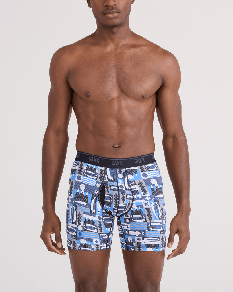 Quest Quick-Dry Boxer Brief Mesh