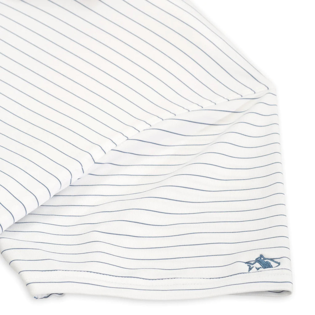 Knox Stripe Performance Polo