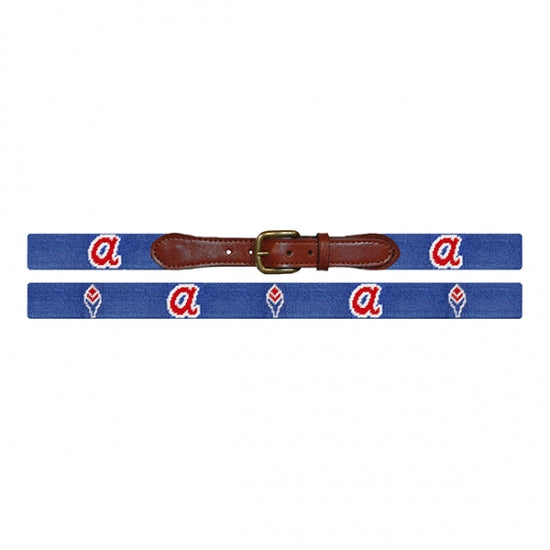 Atlanta Braves Cooperstown Needlepoint Belt