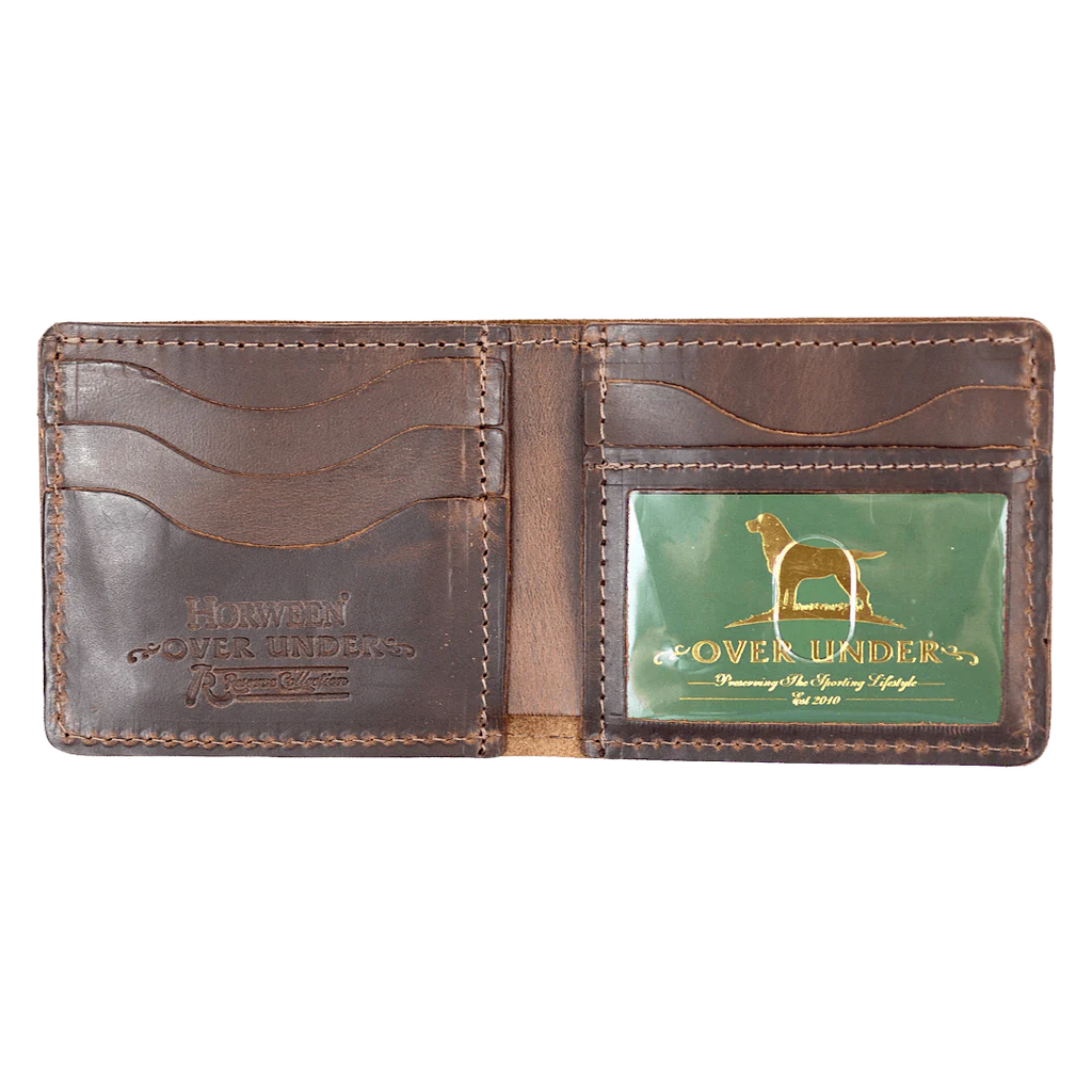 Horween Bi-Fold Wallet without Shot Shell