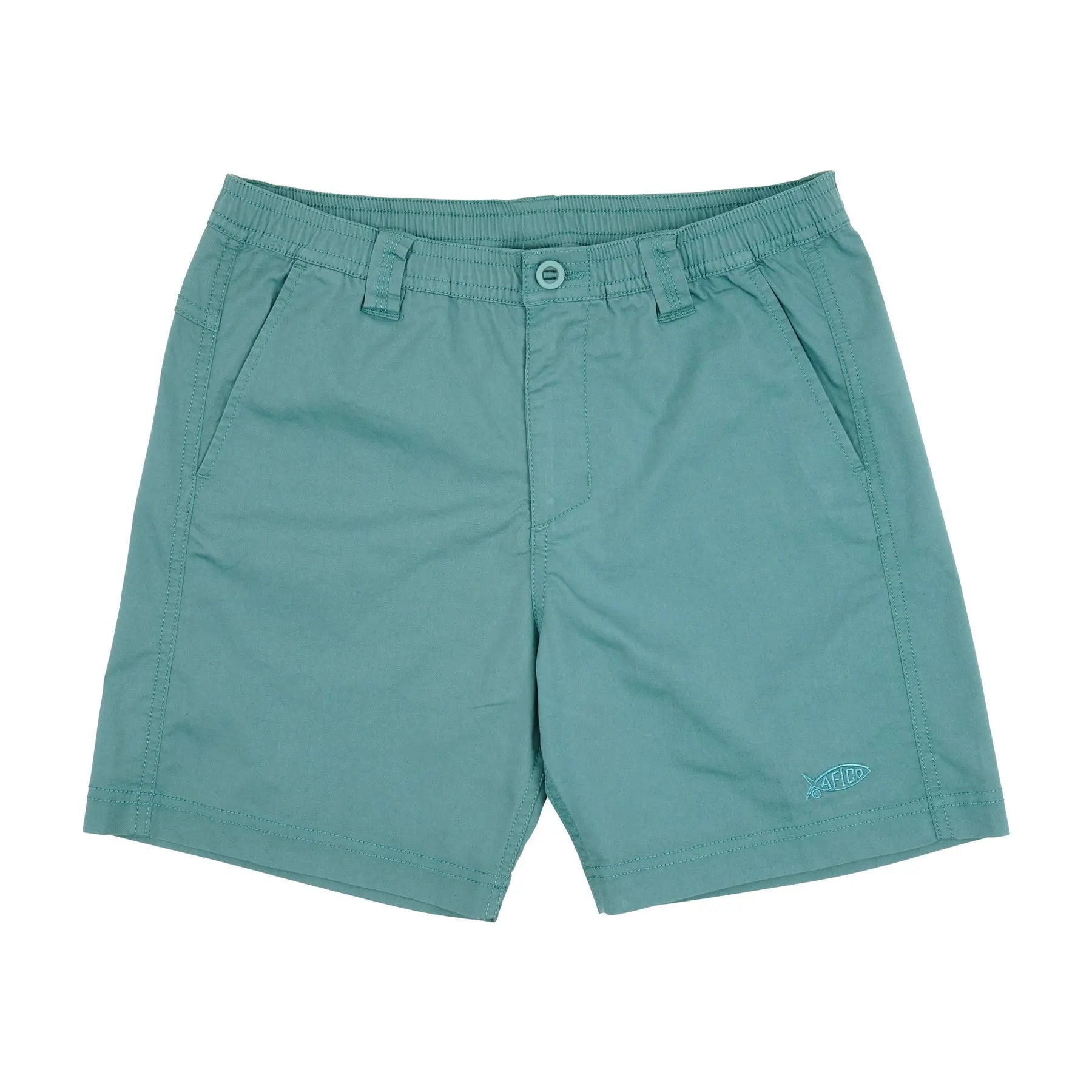 AFTCO Landlocked Stretch Shorts / Deep Sea / M