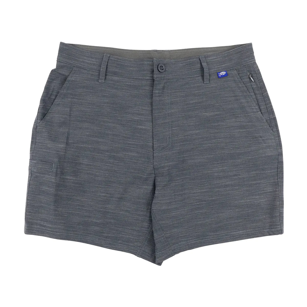 AFTCO 365 Hybrid Chino 7 Shorts Charcoal / 36