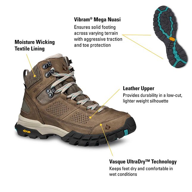 Womens Talus AT UltraDry Hiking Boots