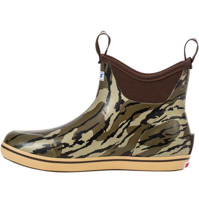 Ankle Deck Boot- Bottomlands Mossy Oak
