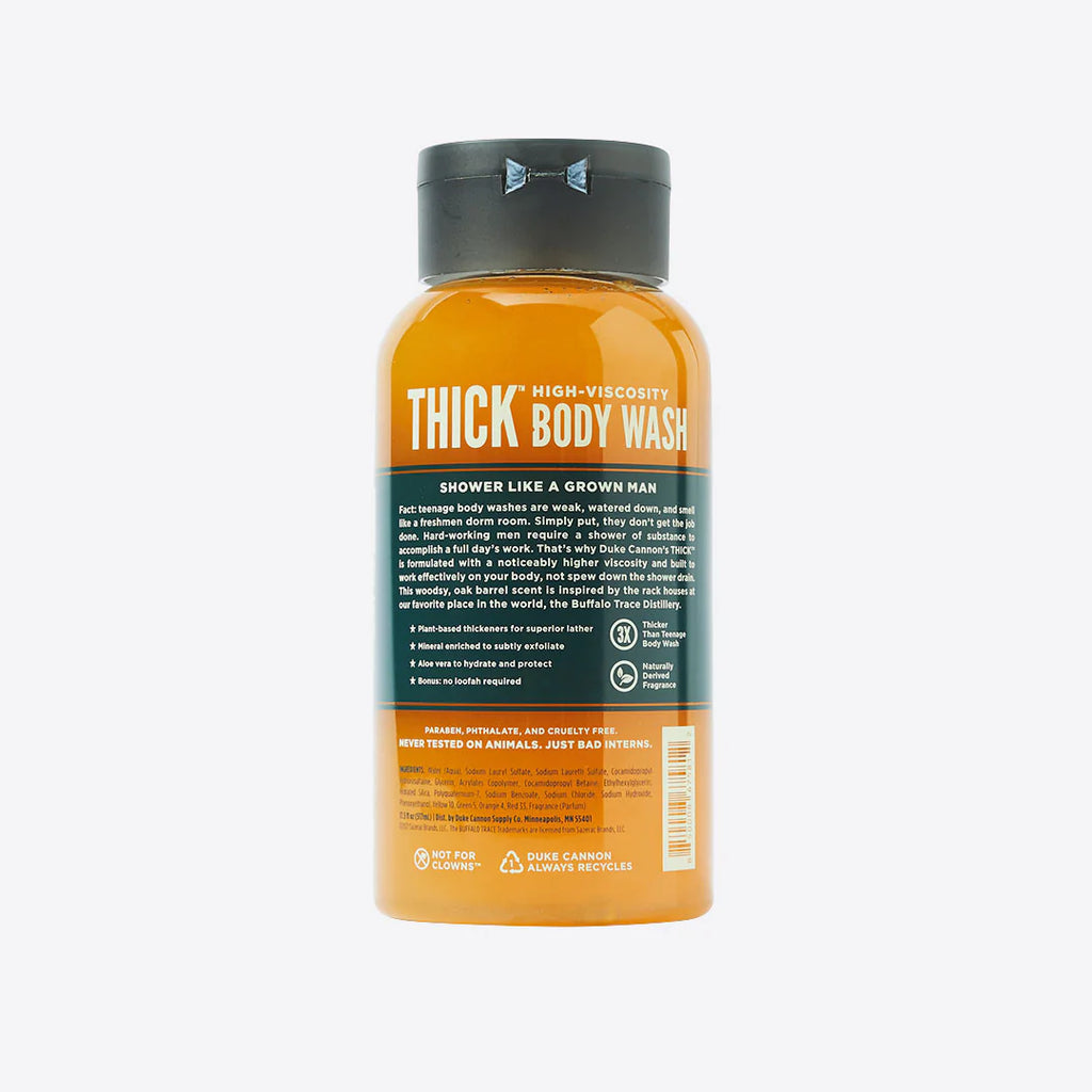 THICK High Viscosity Body Wash- Bourbon Oak Barrel