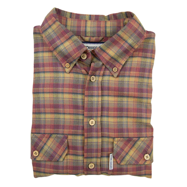 Crosscut Flannel Shirt