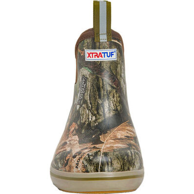 Men's Ankle Deck Boot- Mossy Oak Country DNA